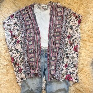 Floral Kimono Cardigan